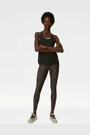 SoftMove™ Tall Fit Sports Leggings - Black - Ladies