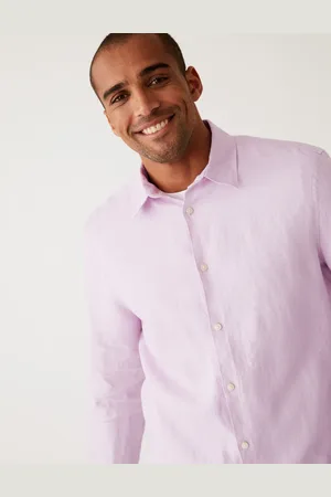 Marks & Spencer Pure Linen Regular Fit Shirt