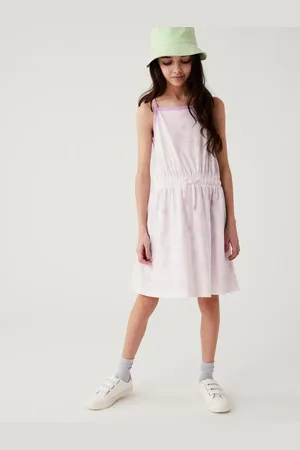 Marks & Spencer Pure Cotton Tropical Print Dress