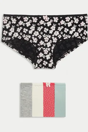 Marks & Spencer Pack 5 Cotton Mix Knickers