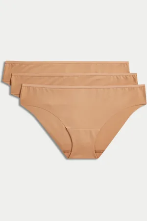 Marks & Spencer 3pk No VPL Flexifit™ Brazilian Knickers