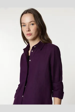 Marks & Spencer Spread Collar Plain Shirt
