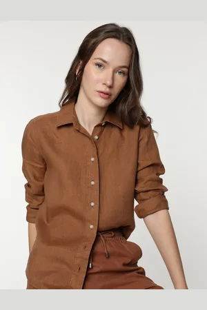 Marks & Spencer Spread Collar Plain Shirt