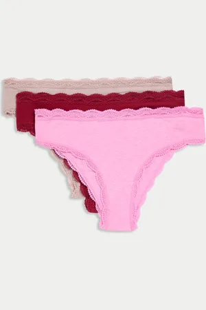 Marks & Spencer 3pk Cotton Rich Brazilian Knickers