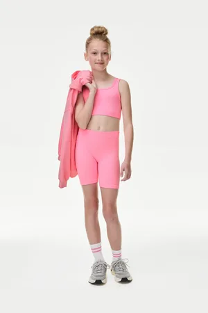Marks & Spencer Seamless 2pc Rib Crop Set