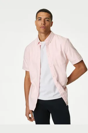 Marks & Spencer Easy Iron Pure Cotton Oxford Shirt