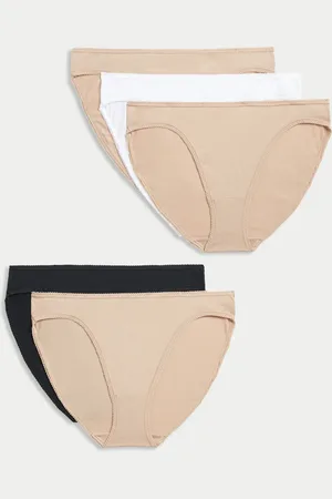 Marks & Spencer 5 Pack Cotton Mix Knickers