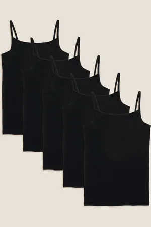 Marks & Spencer 5pk Cotton Rich Vests