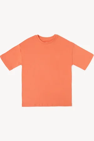 Marks & Spencer Pure Cotton Solid Round Neck T-Shirt
