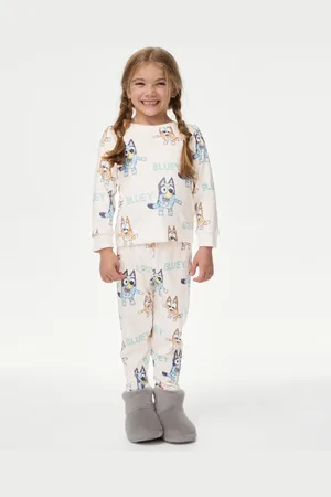 Marks & Spencer Bluey Velour Pyjamas