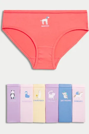 Marks & Spencer 7pk Cotton with Stretch Days of the Week Knickers