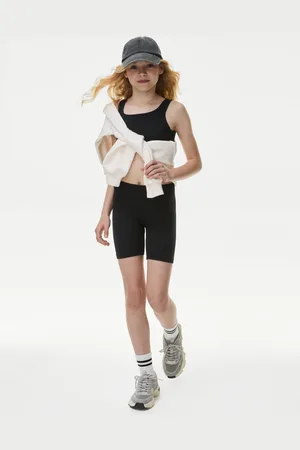 Marks & Spencer Seamless 2pc Rib Crop Set