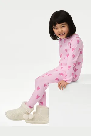 Marks & Spencer Cotton Rich Hearts Pyjamas
