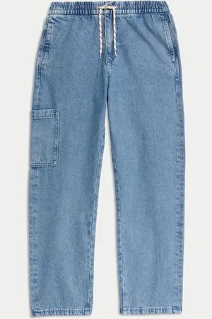 Marks & Spencer Relaxed Denim Cargo Jeans