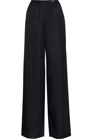 PRADA Womens Trousers Wool in Black Size DE 34