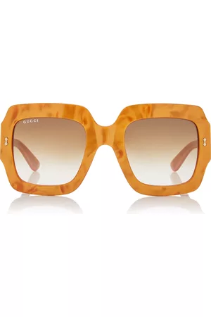 Gucci Women Sunglasses - Women's Oversized Rectangular-Frame Acetate Sunglasses