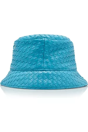 Bottega Veneta Intrecciato Leather Bucket Hat, , S