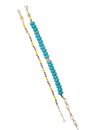 Anni Lu Disco Bead-Embellishment Necklace