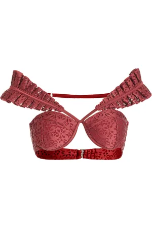 The latest collection of red bikinis for women