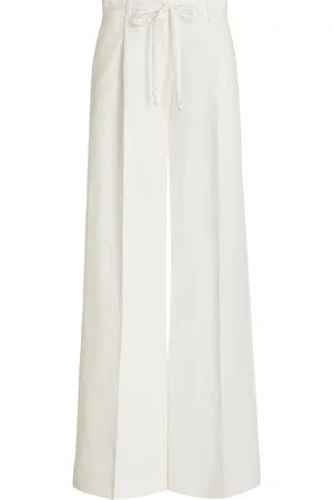 Blue Tyr pleated wide-leg trousers, Altuzarra