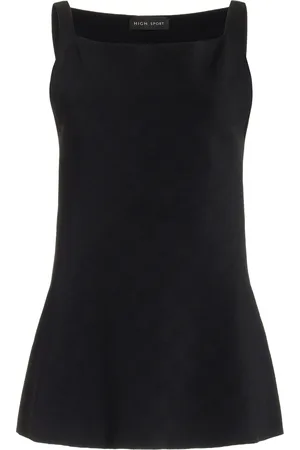 Black O-Neck Tank Top