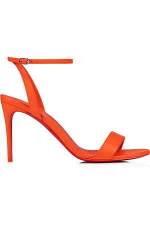 Neon orange platform discount sandals