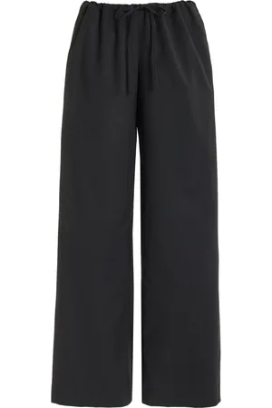 Buy SERGIO HUDSON Wool-crepe Wide-leg Pants - Purple At 70% Off