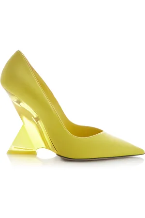 Womens Pumps Heels Yellow | Pump Yellow Shoes Women | Yellow Patent Leather  Pumps - Hot - Aliexpress