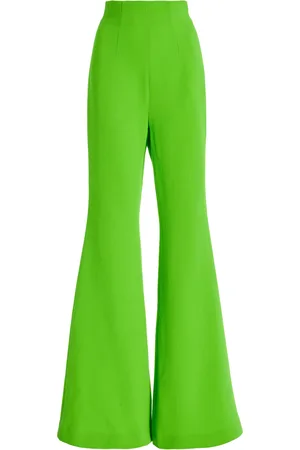 Buy SERGIO HUDSON Wool-crepe Wide-leg Pants - Purple At 70% Off