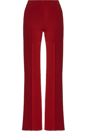 Shop Iconic Women Maroon Solid Regular Fit Trouser | ICONIC INDIA – Iconic  India