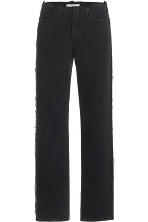 Tommy Jeans SOPHIE LOW RISE SPLIT HEM - Flared Jeans - black