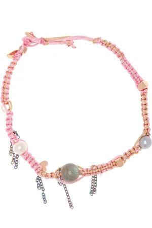 Joie DiGiovanni Cotton Candy Stainless Steel Multi-Stone Necklace, , OS, , Gifts For Her