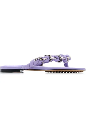 Bottega Veneta Dot Lagoon Chain Flat Sandals, , IT 36