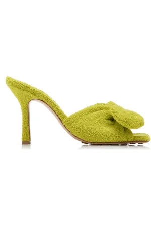Bottega Veneta Stretch Terry Sandals, , IT 37