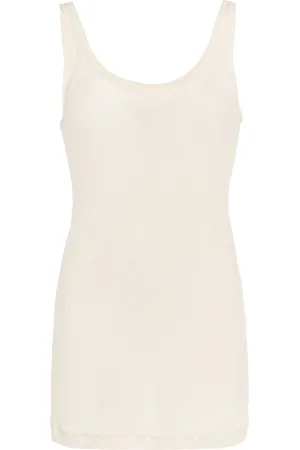 Bottega Veneta Cotton Tank Top, , M