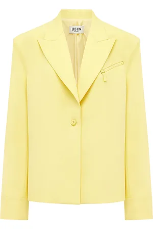 LEO LIN Jovanna Crepe Blazer, , L