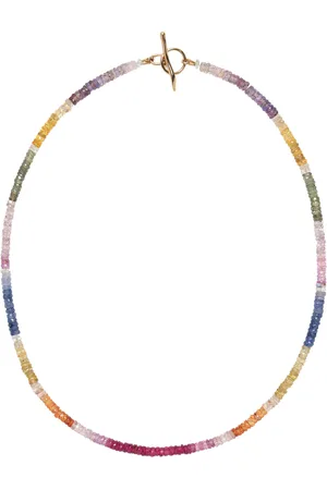 Lizzie Fortunato Brilliant Shaded Sapphire and 14k Gold Necklace, , OS, , Gifts For Her