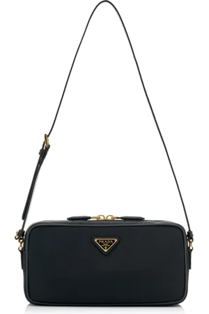 Prada Nylon and Leather Pouch, , OS