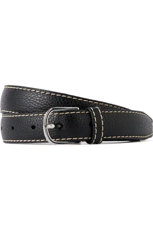 Totême Slim Leather Belt, , 70 cm