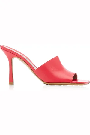 Bottega Veneta Stretch Leather Slide Sandals, , IT 36
