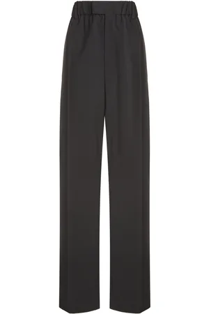 Bottega Veneta Tailored Wool Twill Straight-Leg Pants , , IT 36