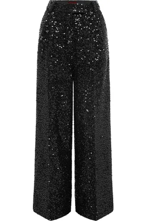 LEO LIN Exclusive Greta Sequined Straight-Leg Pants, , AU 8