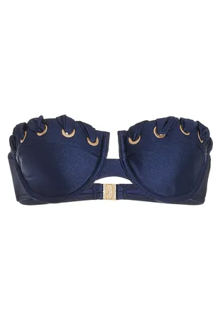 ZIMMERMANN Alight Eyelette Balconette Bikini Top, , 4 AB