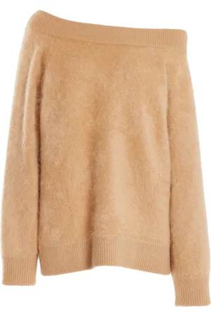 Lisa Yang Kamila Brushed-Cashmere Sweater, , 1