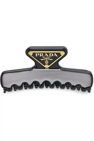 Prada Metal Hair Clip, , OS