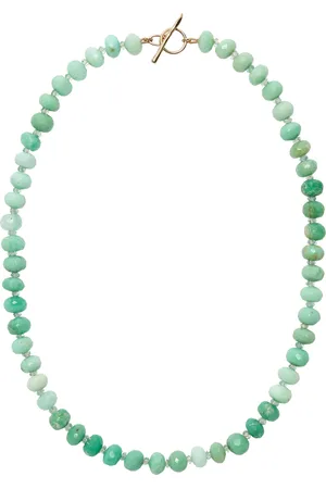 Lizzie Fortunato Exclusive Chrysoprase and Aquamarine 14k Gold Necklace, , OS, , Gifts For Her