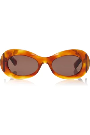 Gucci Fifth Avenue Round-Frame Acetate Sunglasses, , OS