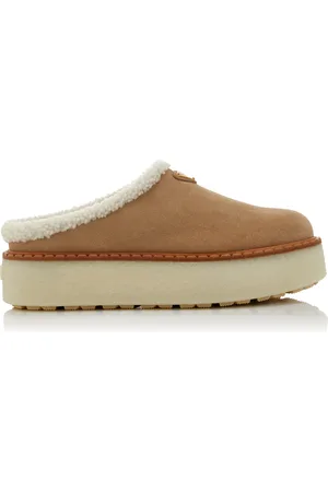 Prada Shearling Platform Mules, , IT 41