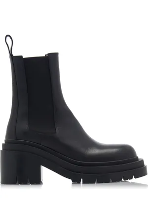 Bottega Veneta The Lug Leather Ankle Boots, , IT 37
