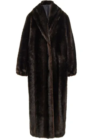THE GARMENT Dixie Faux-Fur Coat, , UK 14